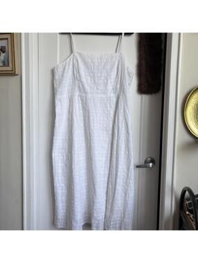 BRAND NEW WITH TAGS GAP WHITE SUMMER DRESS